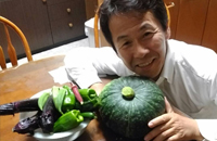 自家製の夏野菜